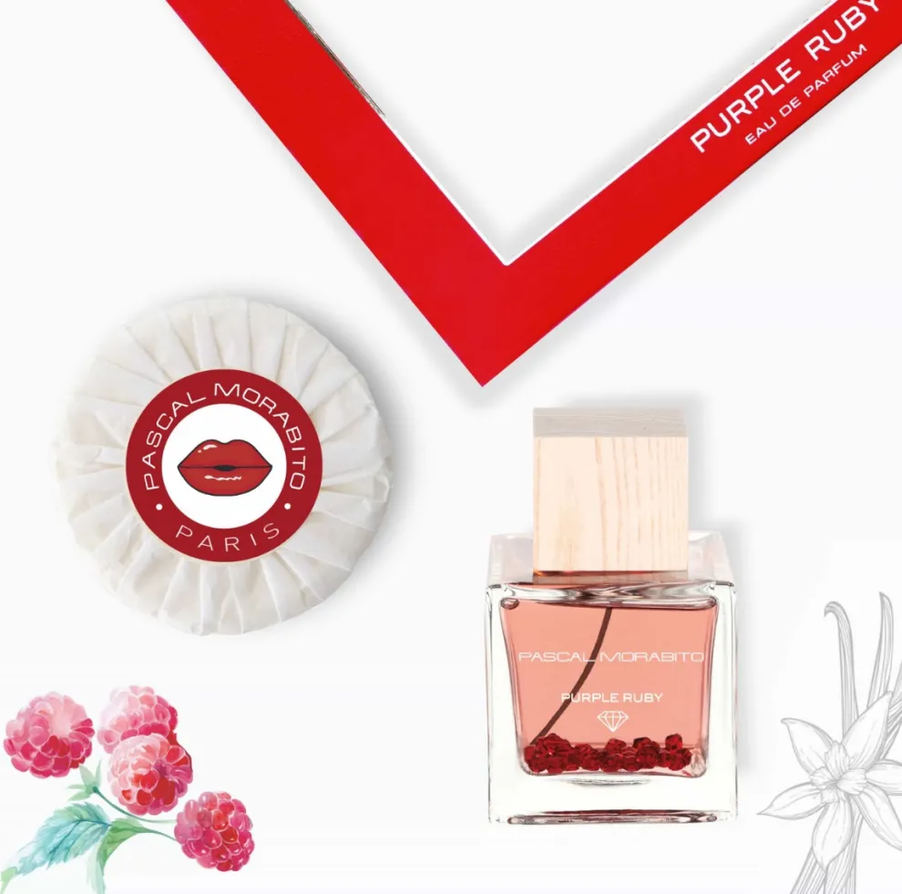 Pascal Morabito - Purple Ruby Set - Eau de Parfum 95 ml + Zeep