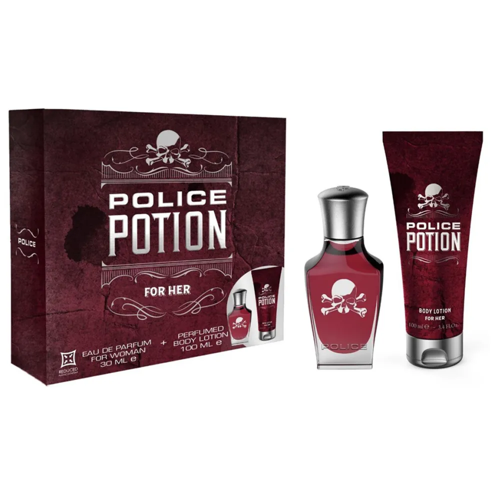 Police - Set Potion for Her - Eau de Parfum Spray 30ml + Body Lotion 100ml