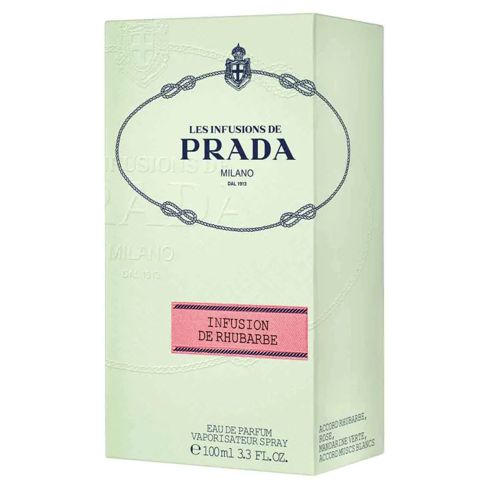 Prada - Infusion de Rhubarbe - Eau de Parfum - Espiègle florale fruitée - 100 ml