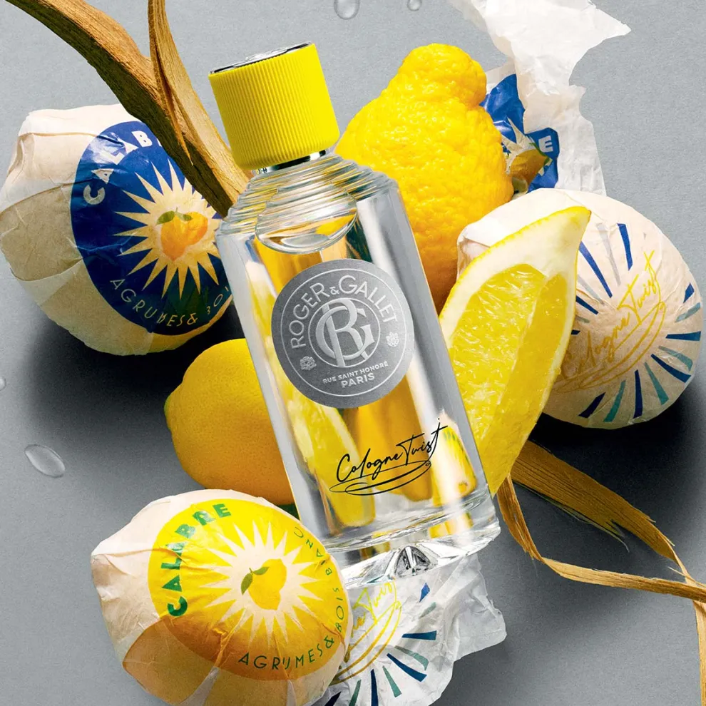 Roger & Gallet - Cadeauset Cologne Twist - Eau de Cologne 100ml + parfumed soap 3in-1 - 100g