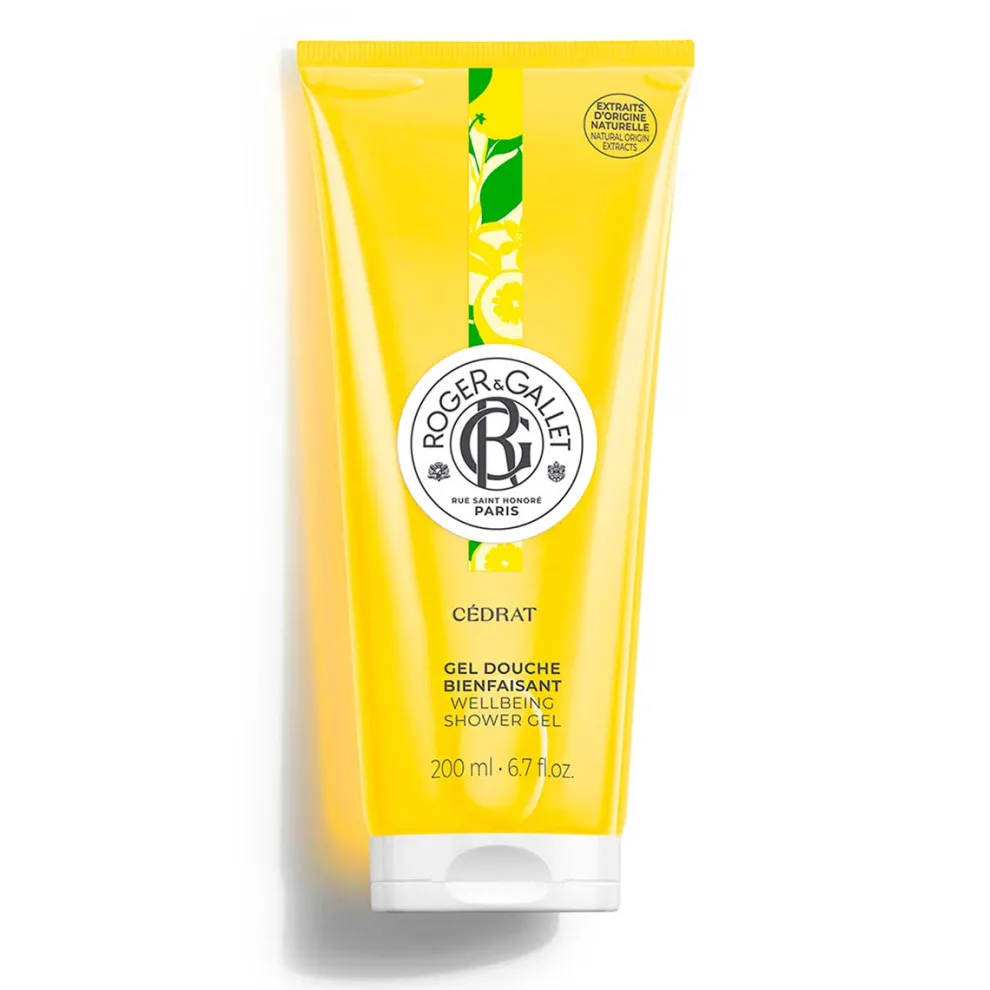 Roger & Gallet - Cédrat - Wellbeing Shower Gel 200ml