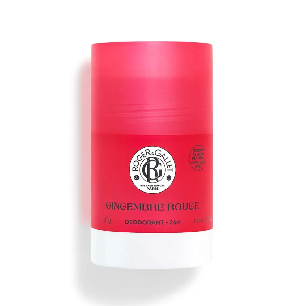 Roger & Gallet - Gingembre Rouge - Wellbeing Deodorant Stick 50ml