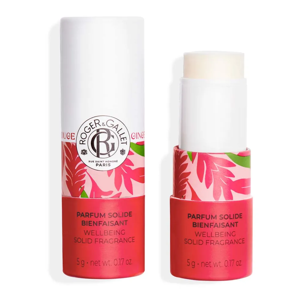 Roger & Gallet - Gingembre Rouge - Wellbeing Solid Fragrance 5g
