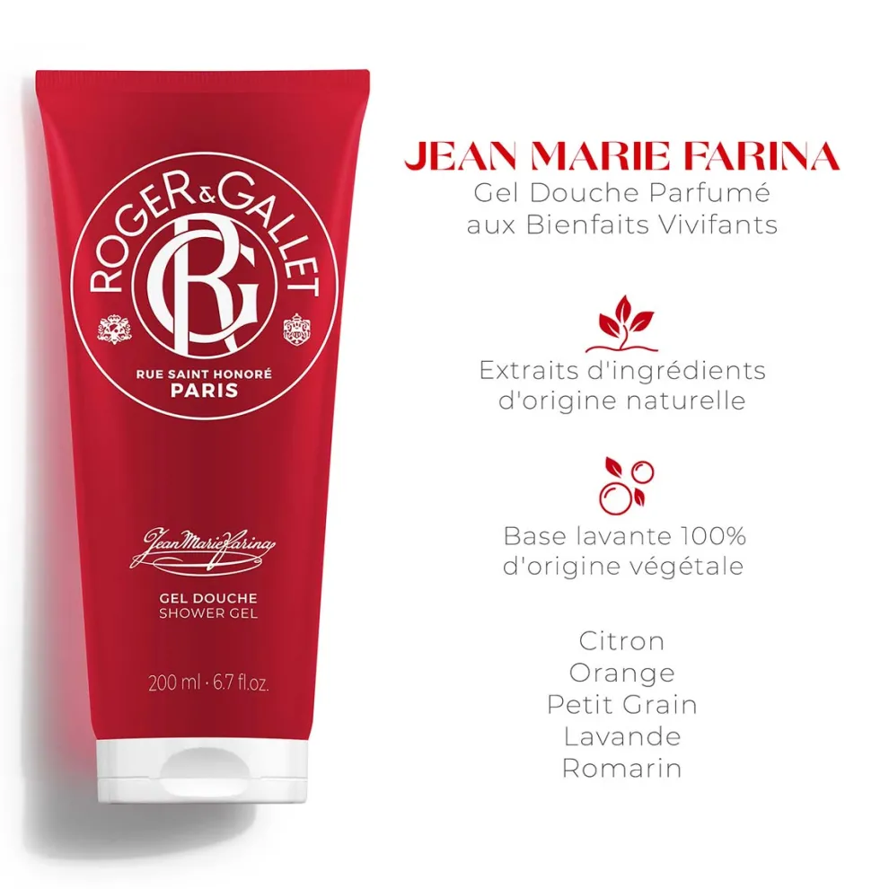 Roger & Gallet - Jean Marie Farina - Shower Gel 200ml