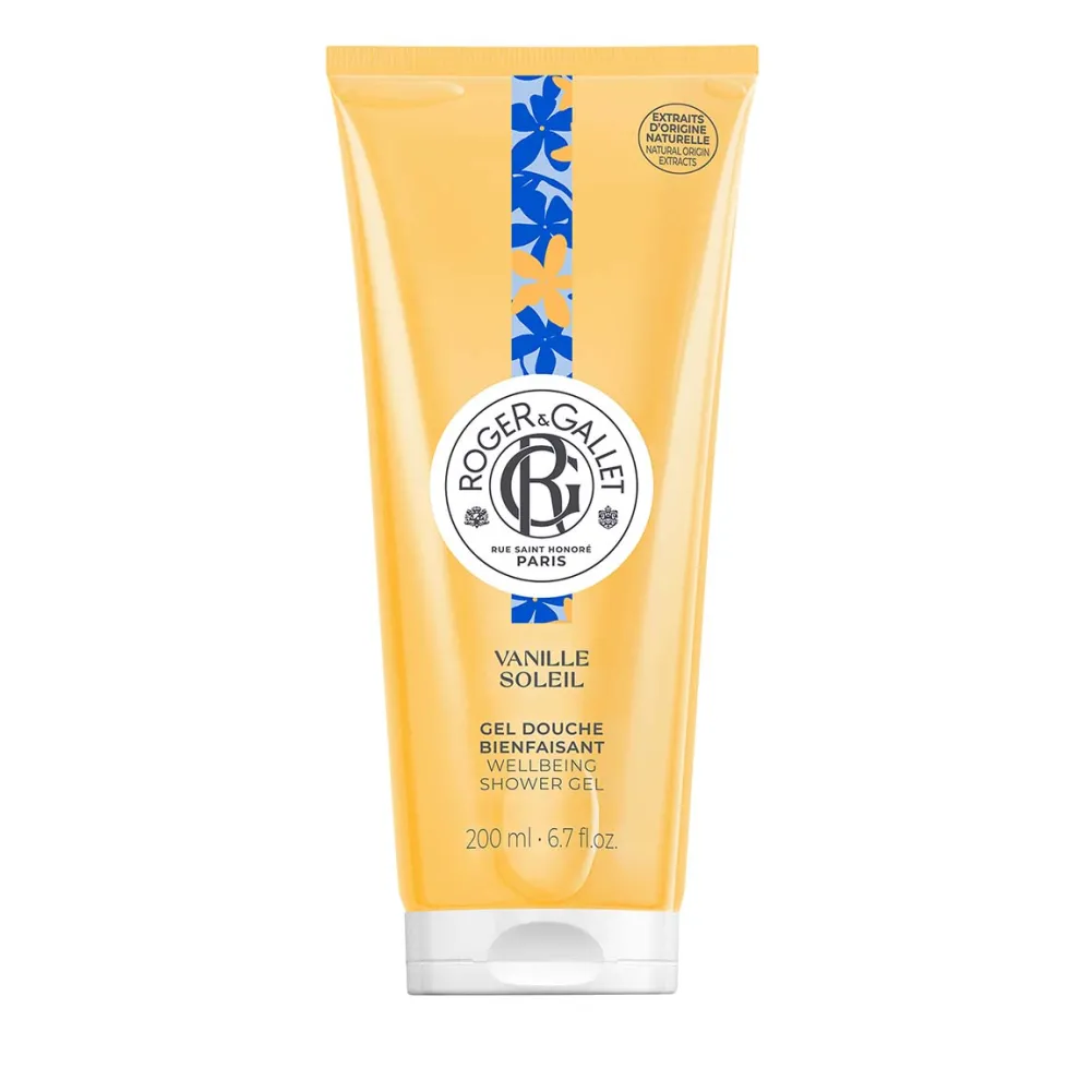 Roger & Gallet - Vanille Soleil - Wellbeing Shower Gel 200ml