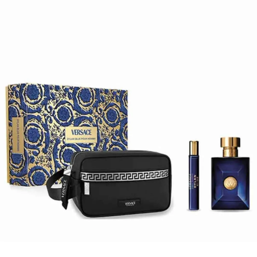 Versace - Cadeauset Dylan Blue - Eau de Toilette 100ml + 2 producten