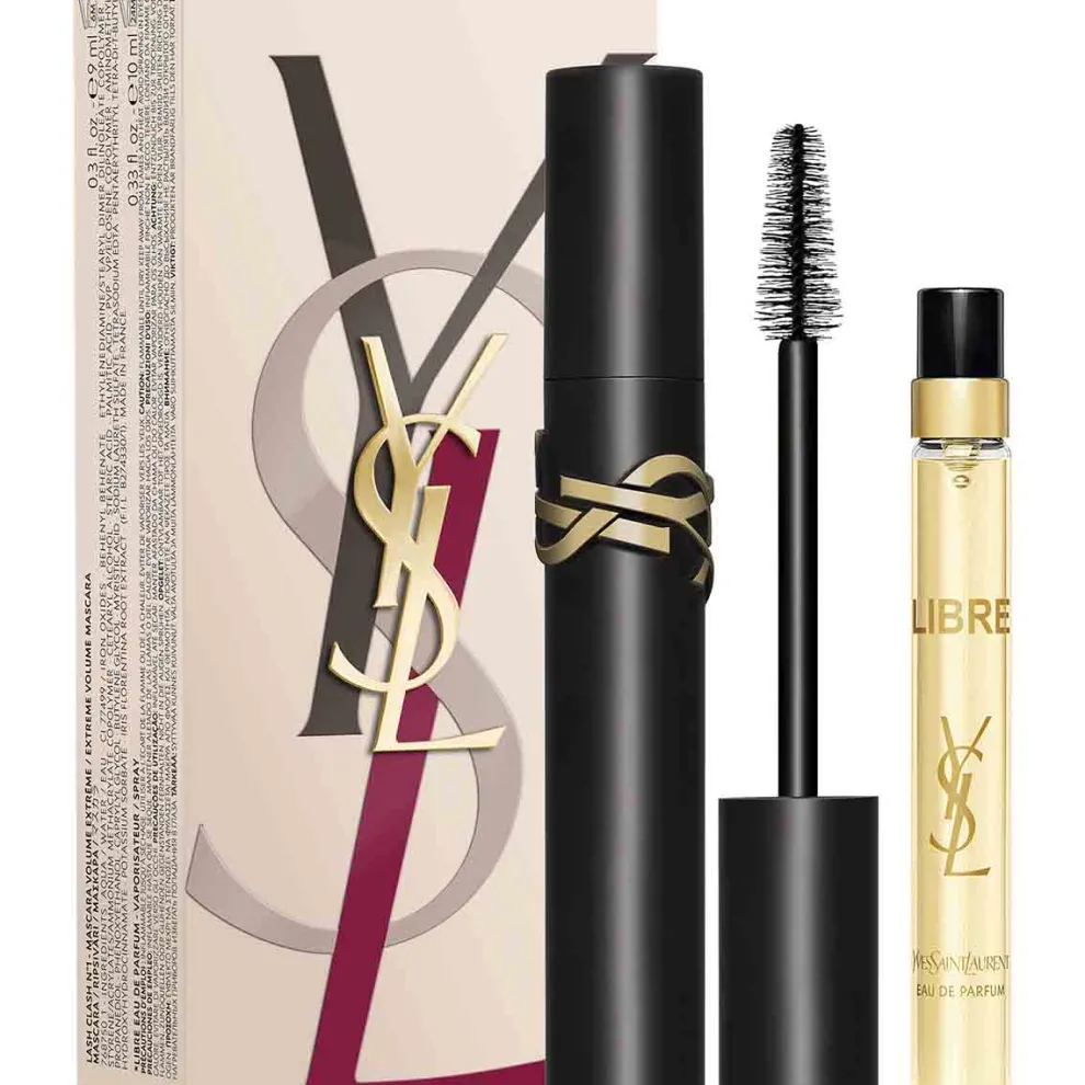 Yves Saint Laurent - Cadeauset Lash Clash - Mascara + Spray 10ml