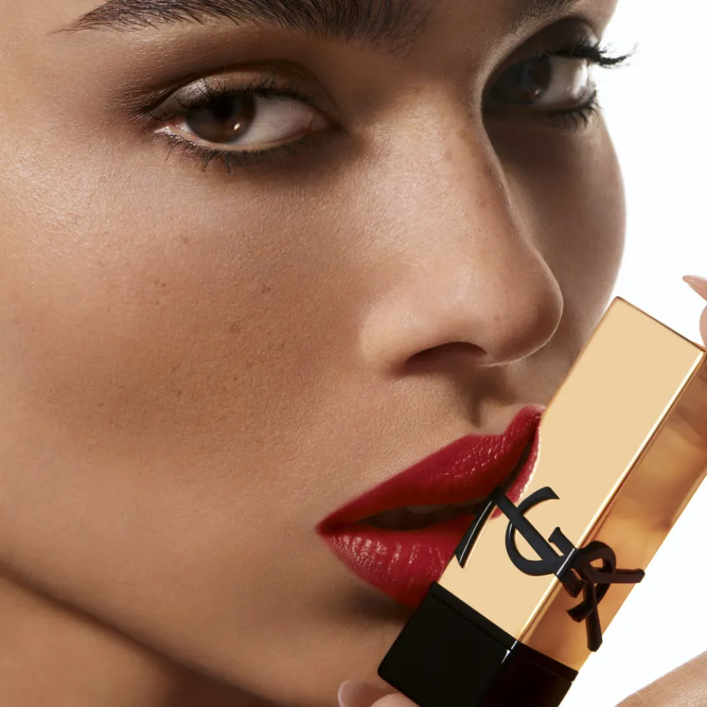 YVES SAINT LAURENT - Rouge Pur Couture Satin Finish Lipstick - P2 ROSE NO TABOO