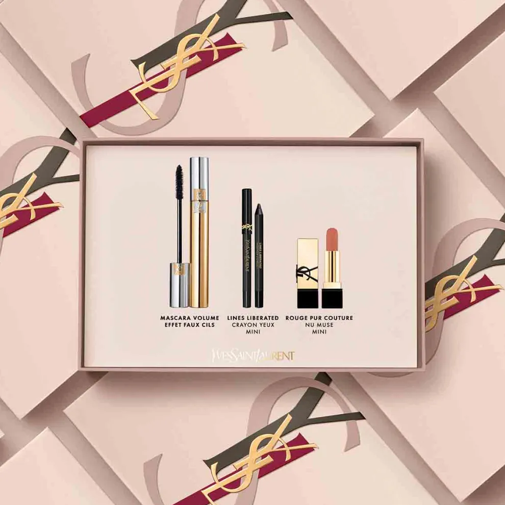 Yves Saint Laurent - Cadeauset Mascara Volume Effet Faux Cils + 2 producten